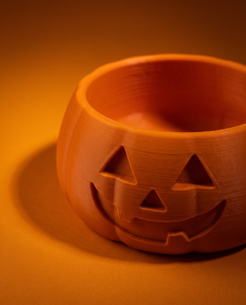 Tazón Calabaza para Perro — Comedero Jack-o-Lantern de Halloween — once once LAB