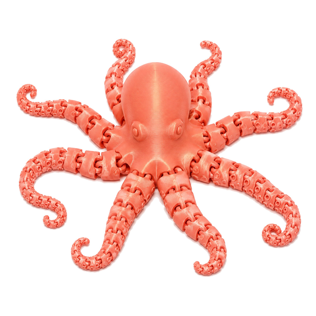Pulpo Articulado Flexible 21 cm Antiestres Coleccionable