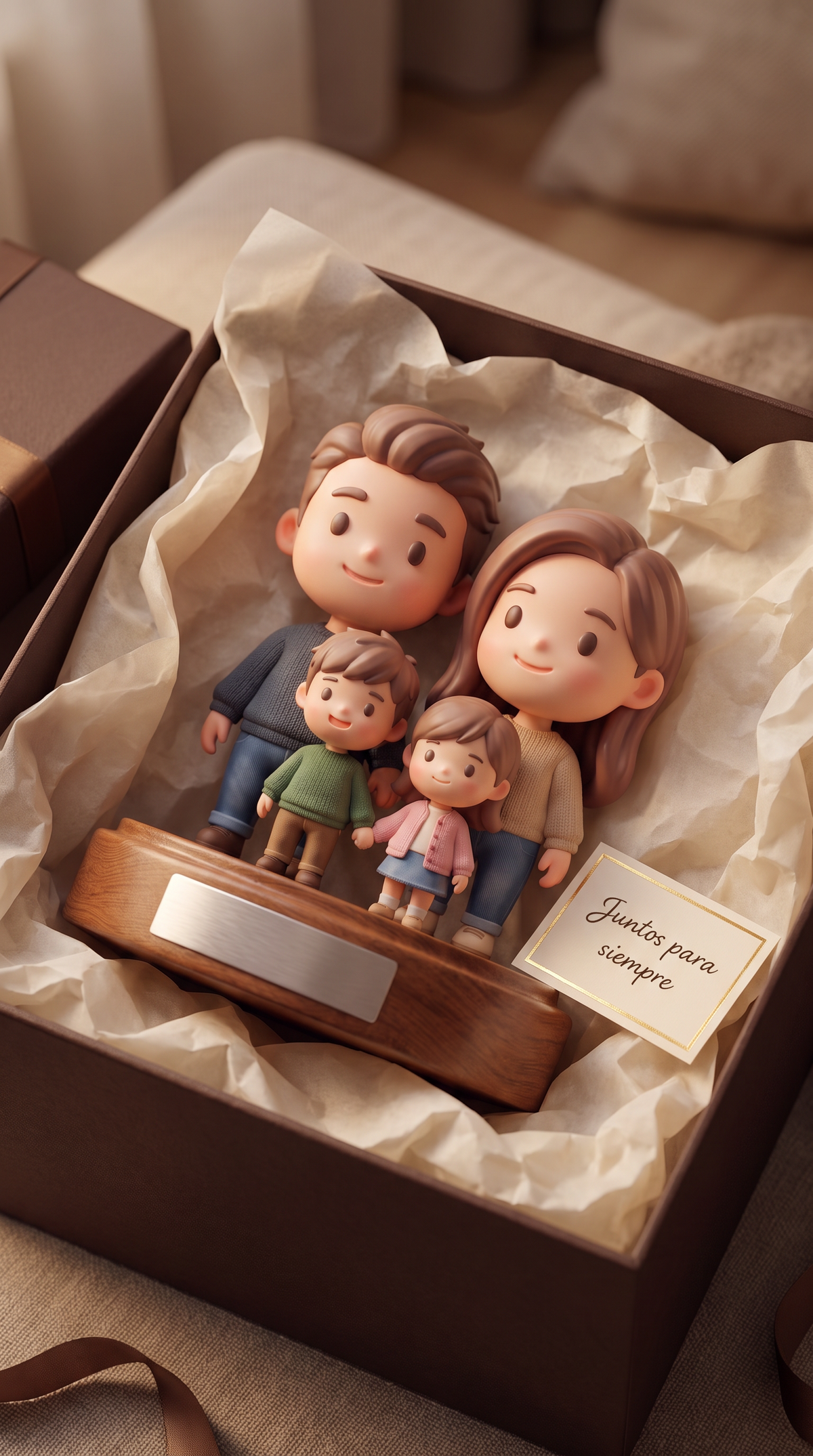 Mini Figura Personalizada de tu Familia - Recuerdo desde tu Foto