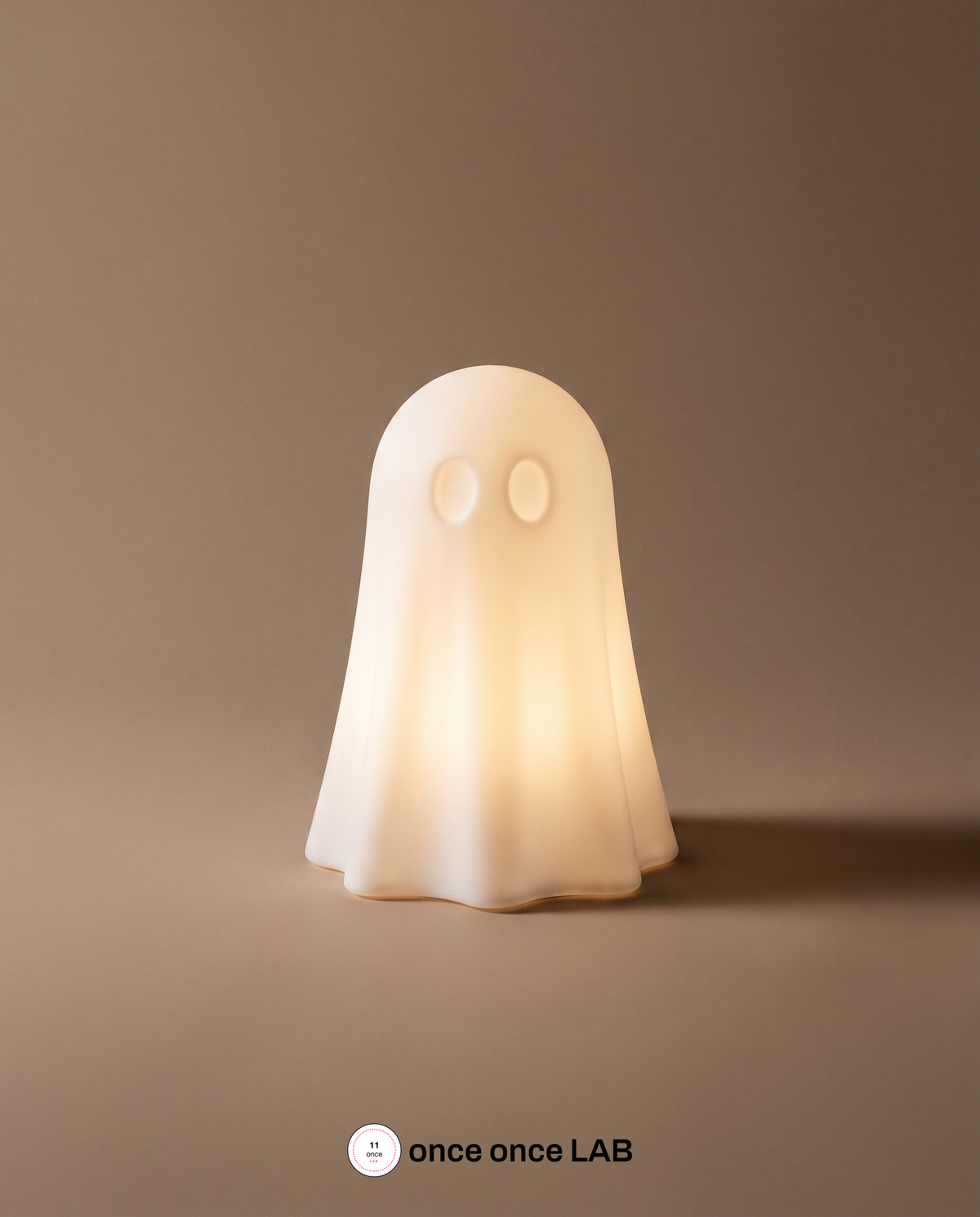 Lámpara Fantasma — Luz Cálida Ambiental de Halloween