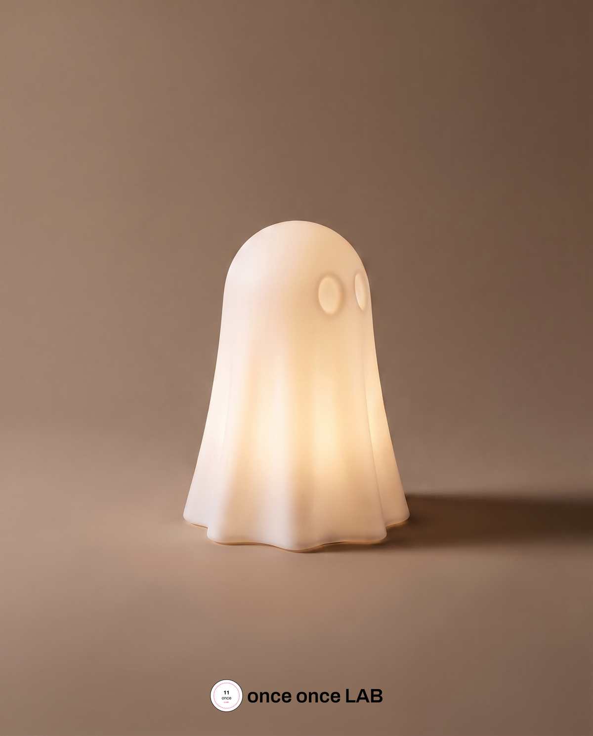 Lámpara Fantasma — Luz Cálida Ambiental de Halloween