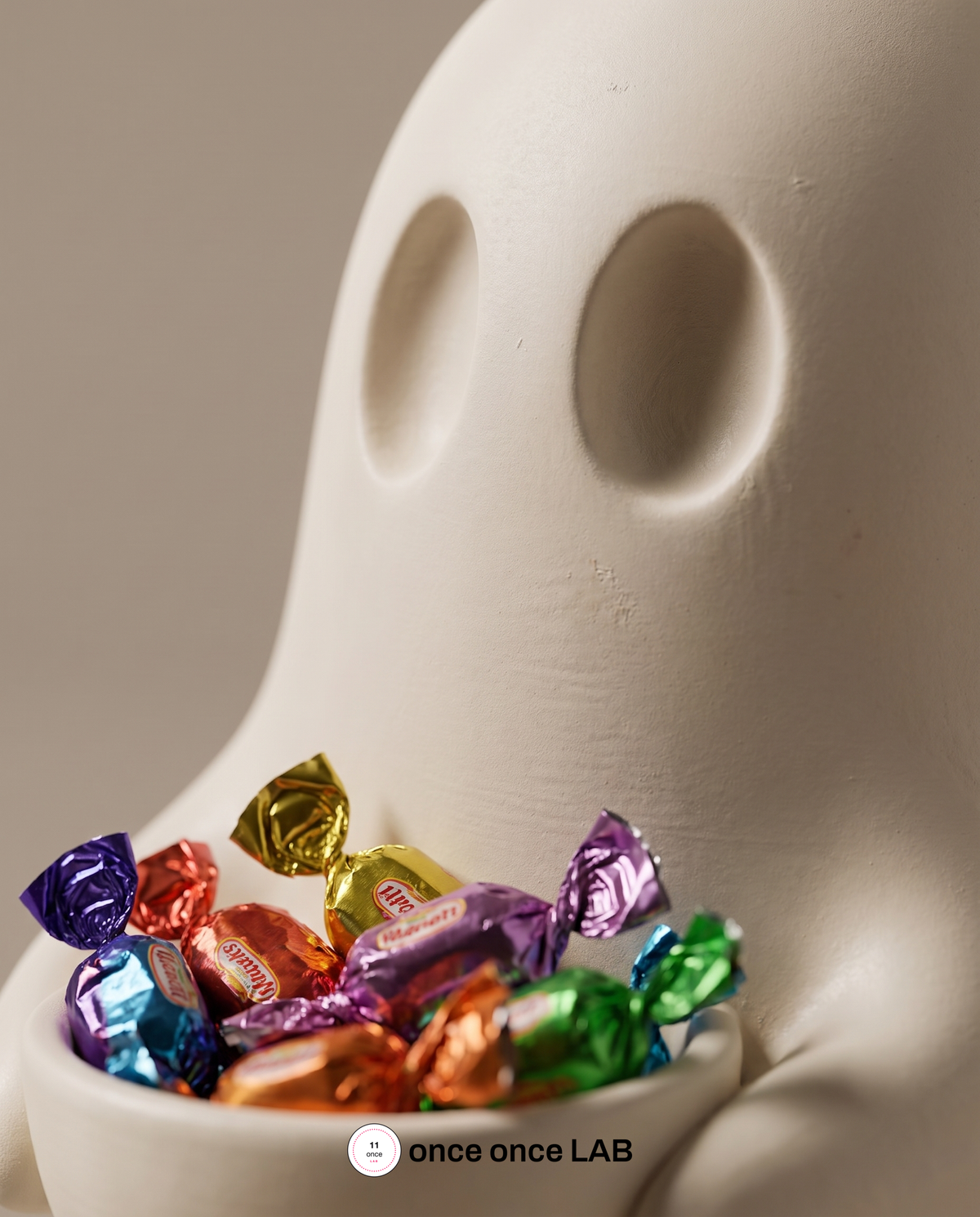 Fantasma Dulcero — Bowl Decorativo de Halloween