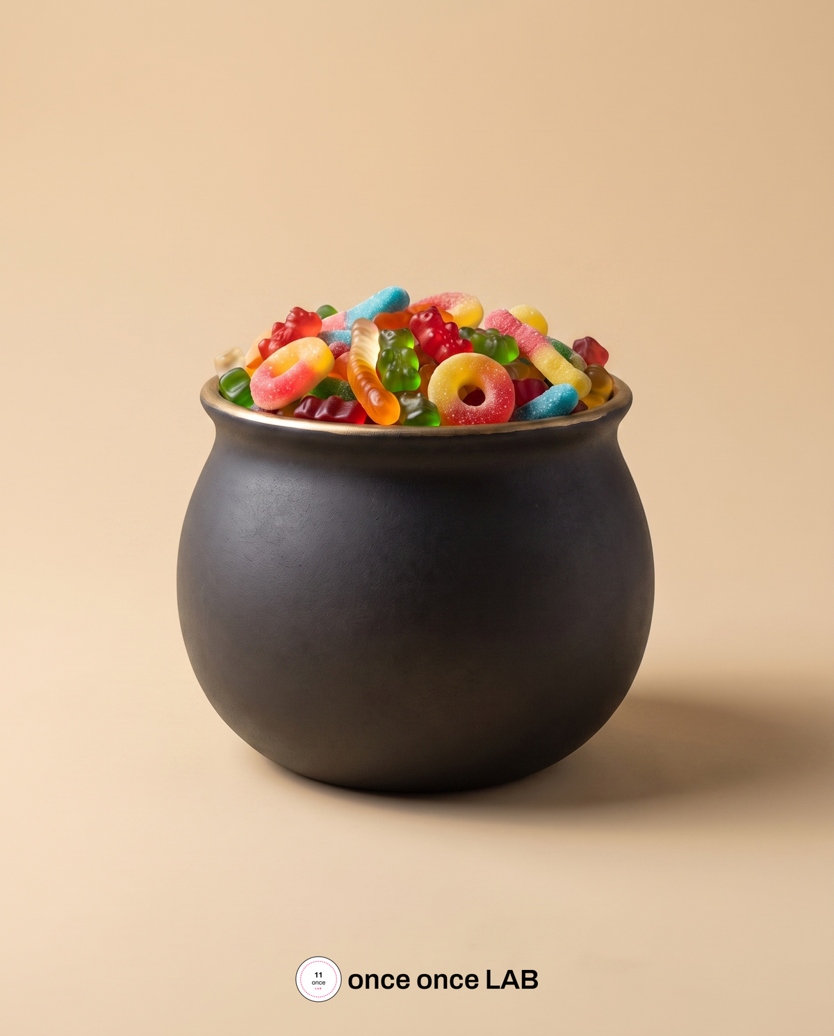 Caldero Mágico Dulcero — Bowl Decorativo de Halloween