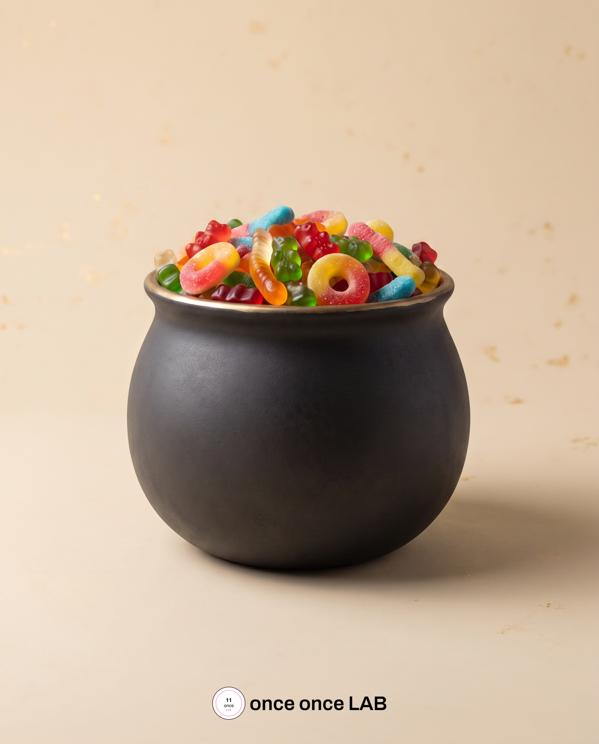 Caldero Mágico Dulcero — Bowl Decorativo de Halloween