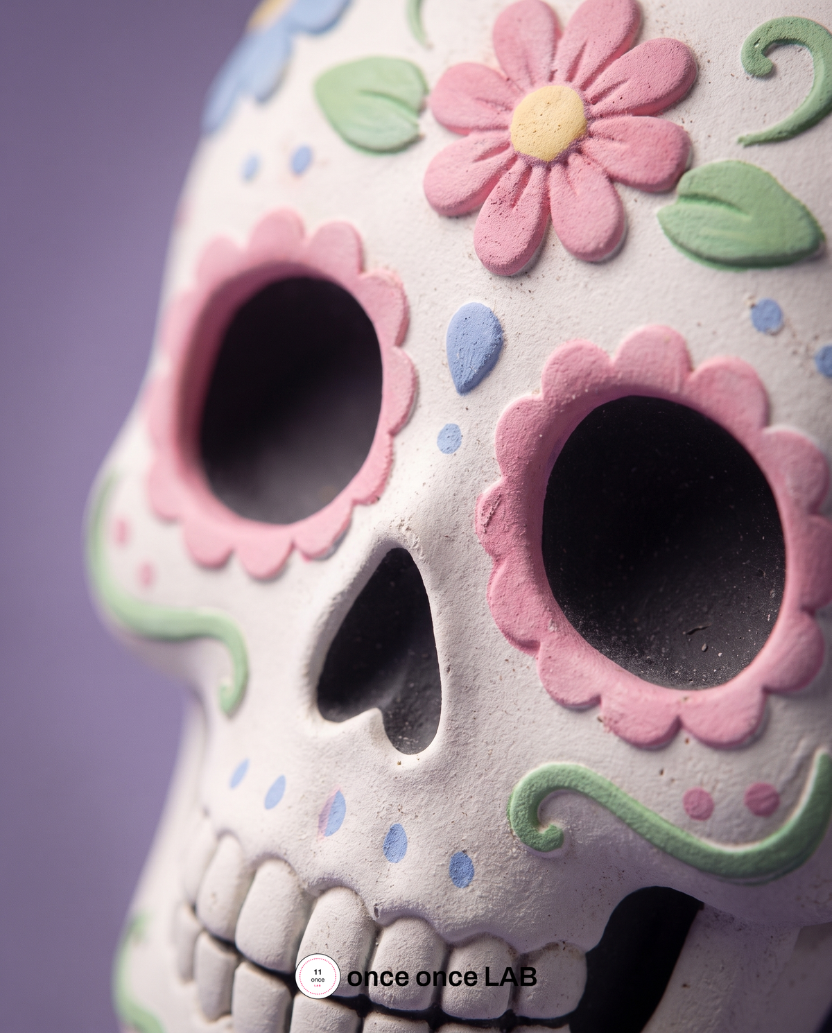 Set de 3 Imanes Calaveritas Día de Muertos — Cráneo, Perro y Gato