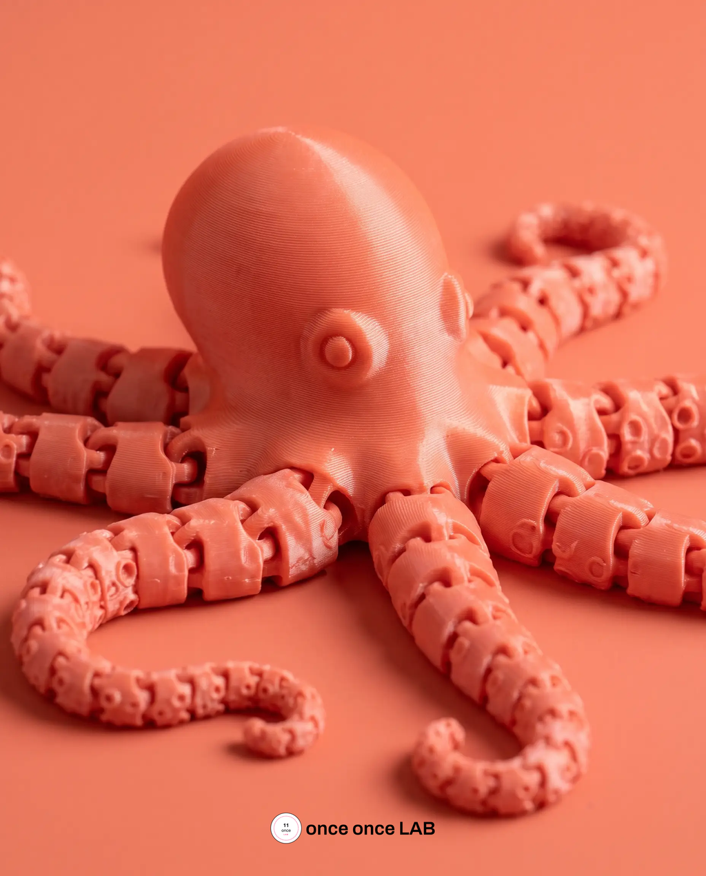 Pulpo Articulado Flexible 21 cm Antiestres Coleccionable