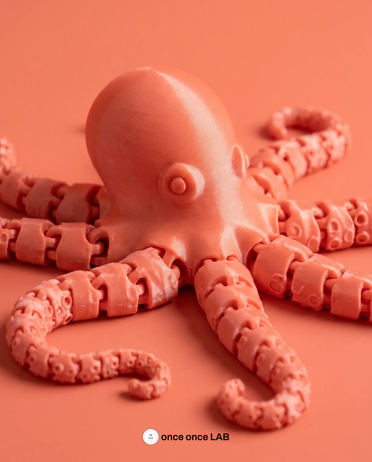 Pulpo Articulado Flexible 21 cm Antiestres Coleccionable