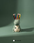 Portalápices dinosaurio