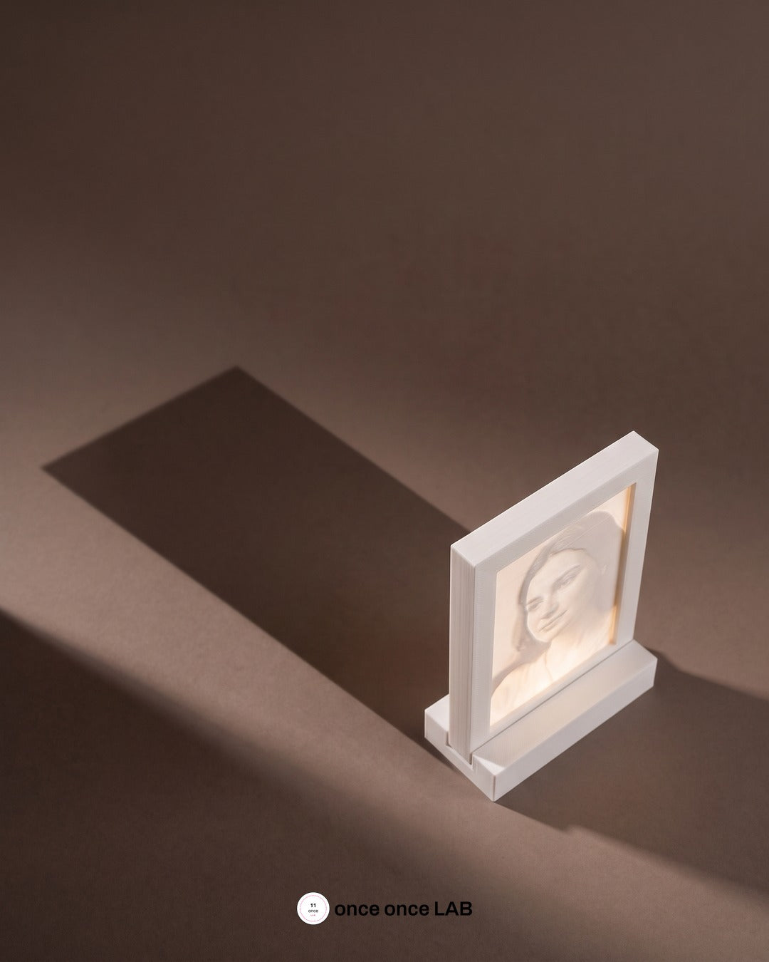 Marco litofanía iluminado