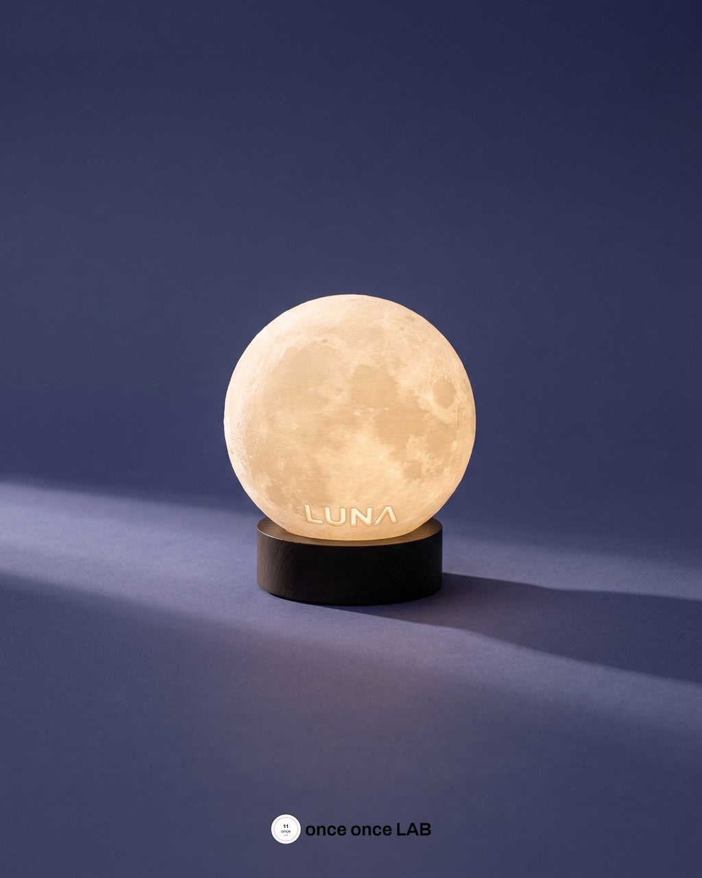 Lámpara luna con nombre