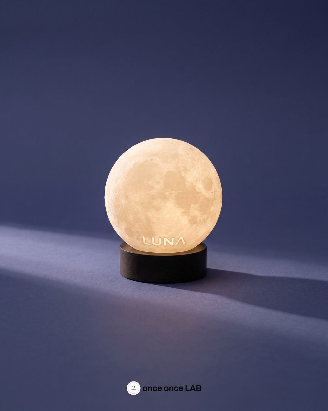 Lámpara luna con nombre