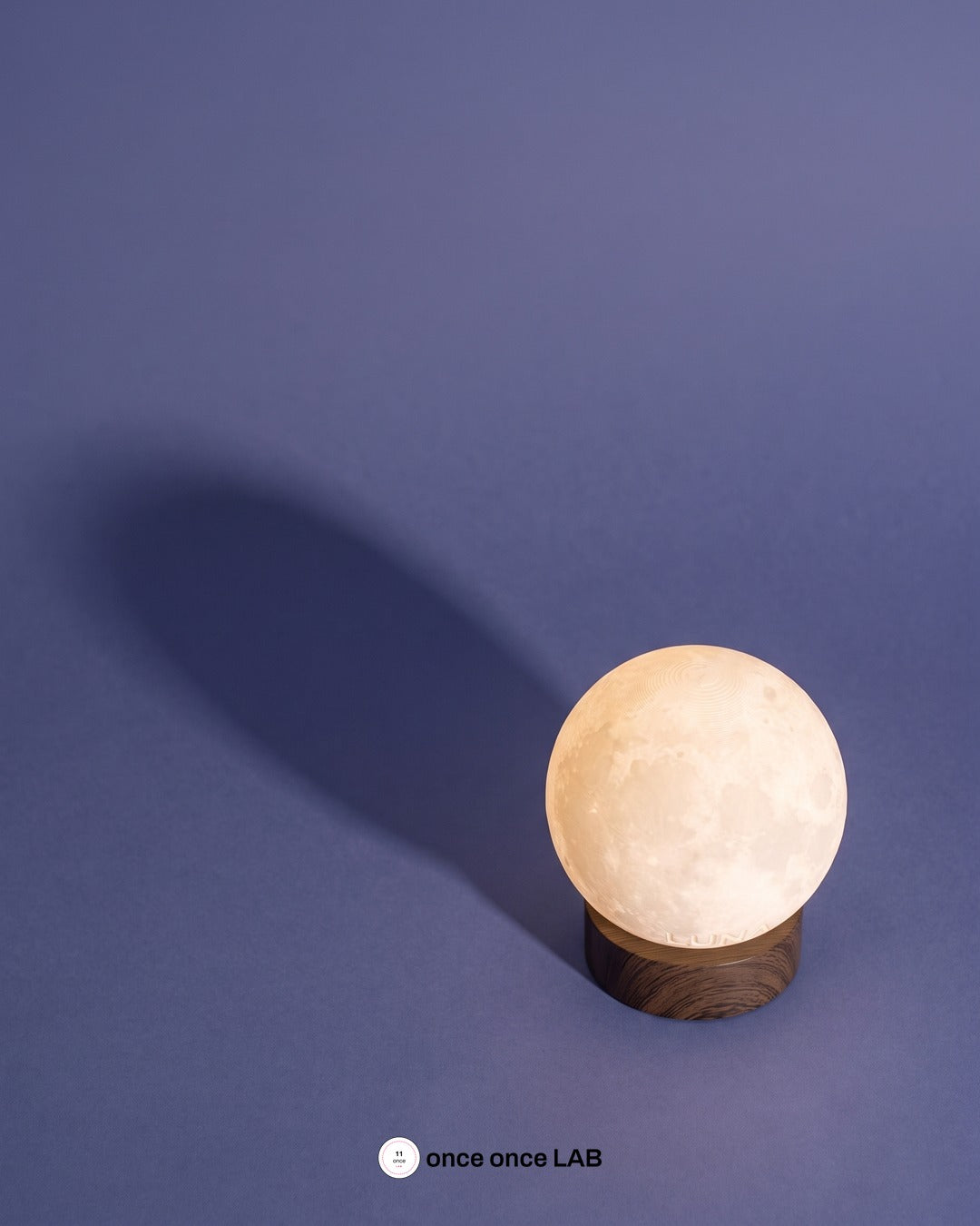 Lámpara luna con nombre