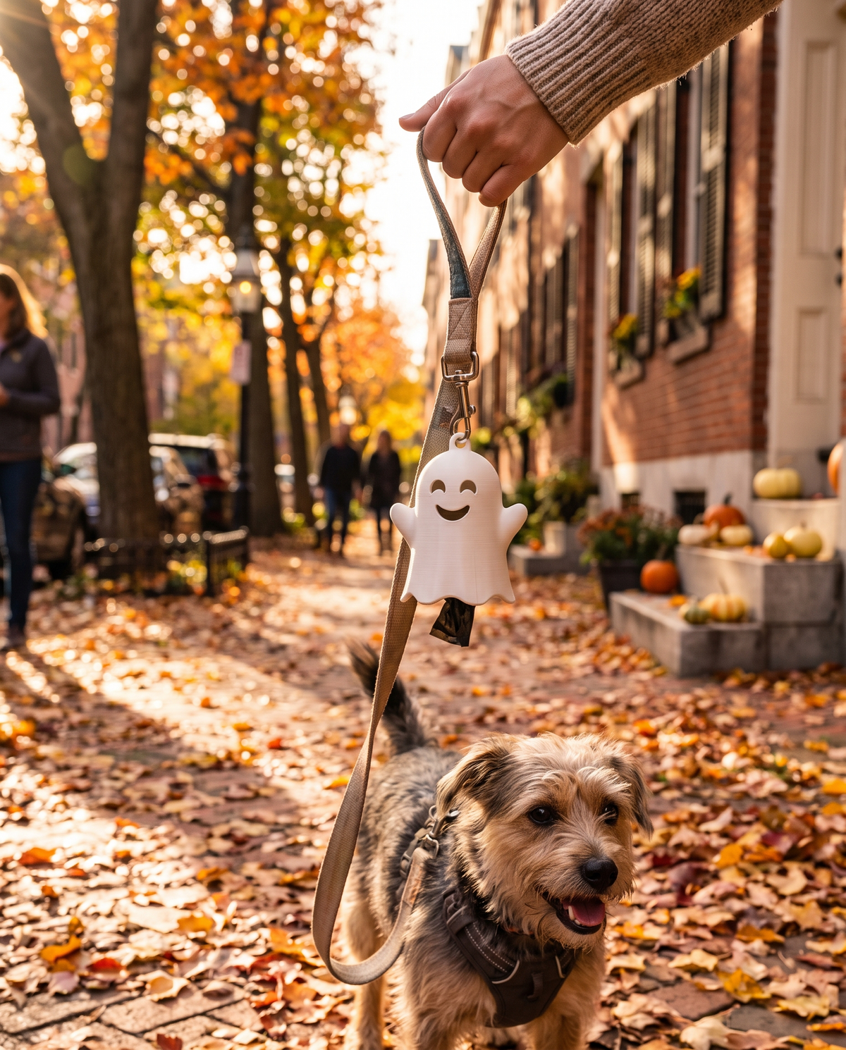 Portabolsas Fantasma — Dispensador de Bolsas para Perro — once once LAB