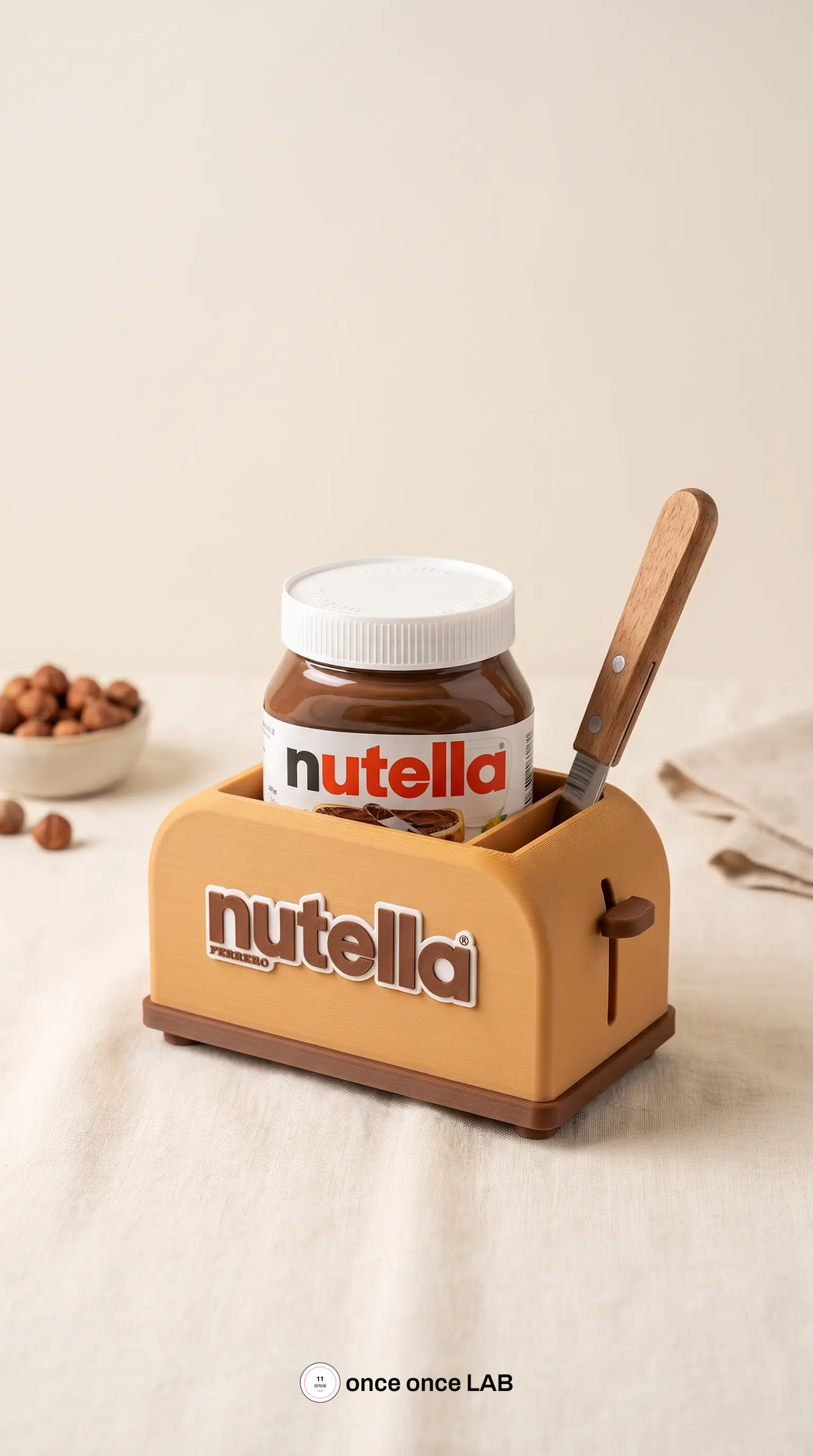 once once LAB B2B — nutella caddy