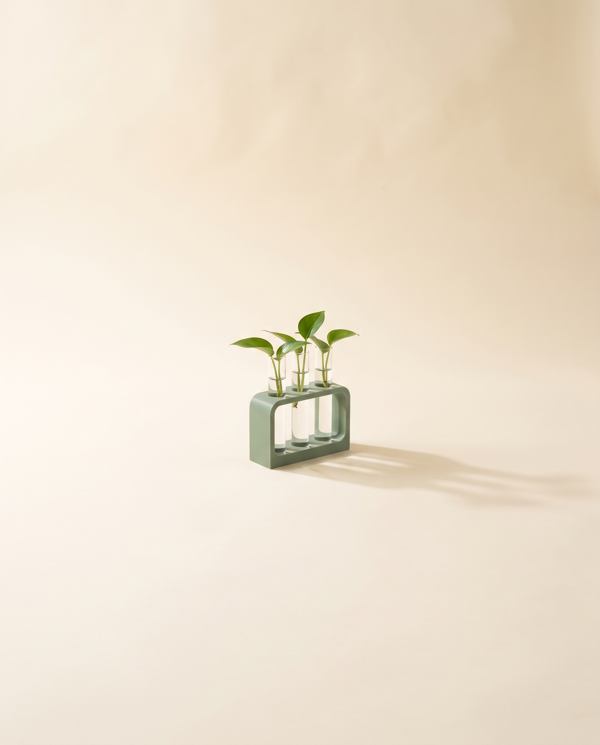 Estación de Propagación de Plantas — Base con 3 Tubos — once once LAB