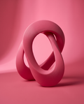 Escultura Abstracta Loop — Objeto de Diseño
