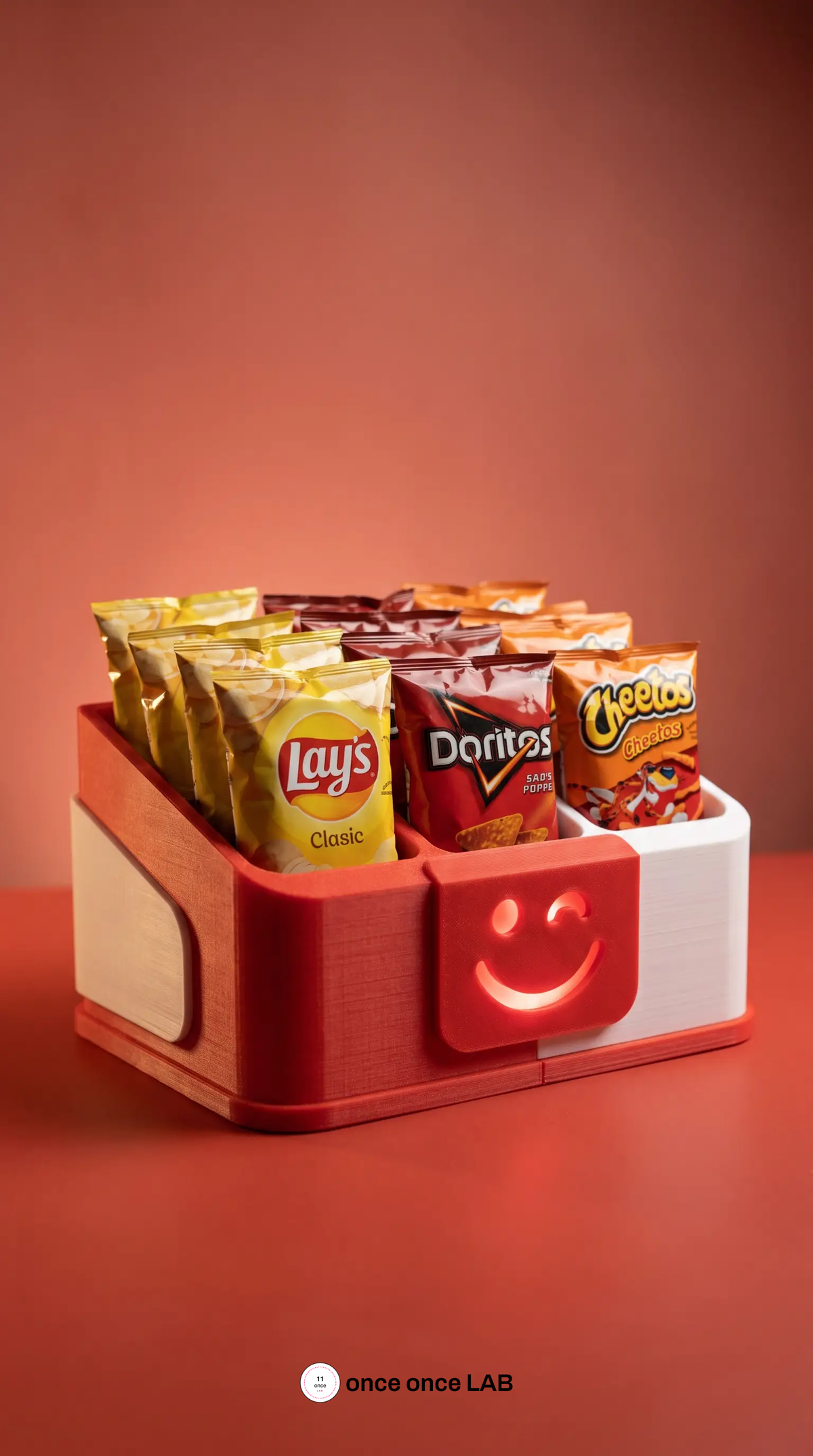 once once LAB B2B — sabritas display